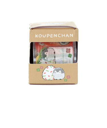 コウペンちゃん ロールデコレーションシール ラベル 文具