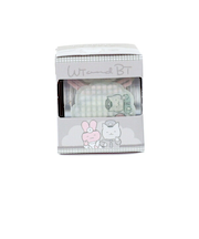 ホワイトタイガーとブラックタイガー ロールデコレーションシール ラベル 文具