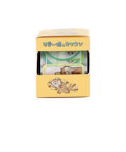 可愛い嘘のカワウソ ロールデコレーションシール ラベル 文具