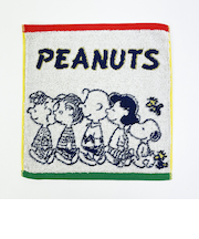 スヌーピー 今治 ミニタオル with friends 西川 日本製 SNOOPY