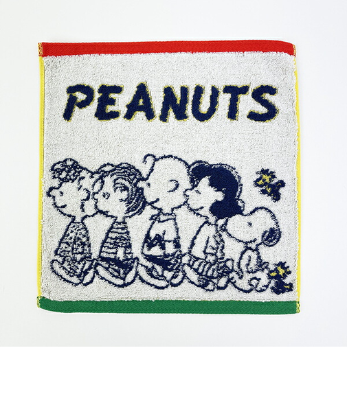 スヌーピー 今治 ミニタオル with friends 西川 日本製 SNOOPY