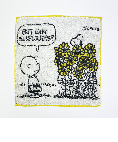 スヌーピー 今治 ミニタオル サンフラワー 西川 日本製 SNOOPY