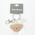 ミッフィー miffy フェイス ラバーキーホルダー ブラウン