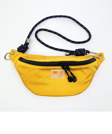 トムとジェリー ジェリー カラーボディバッグ オレンジ ウエストポーチ 推し活 トムジェリ