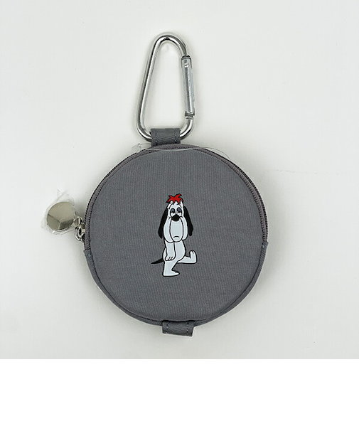 トムとジェリー ドルーピー カラーサークルポーチ グレー 推し活 トムジェリ