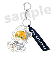 雅楽代アマネ アクリルキーホルダー 座り ウタシロ