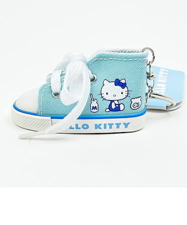 サンリオ ハローキティ スニーカーキーリング ミズイロ スワリ Sanrio