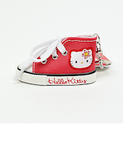 サンリオ ハローキティ スニーカーキーリング カオハナ レッド Sanrio