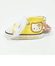 サンリオ ハローキティ スニーカーキーリング カオハナ イエロー Sanrio