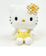 サンリオ ハローキティ マスコット カオハナ イエロー Sanrio