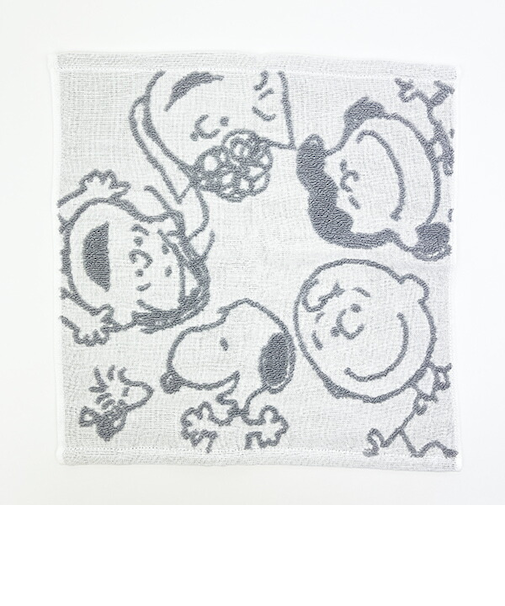 スヌーピー ウォッシュタオル ホワイト 今治タオル 西川 日本製 SNOOPY