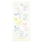 スヌーピー ふんわりガーゼタオル フェイスタオル スポーツ 西川 SNOOPY