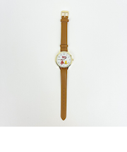 おさるのジョージ ベーシックレザーウォッチ ブラウン 時計