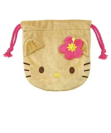 サンリオ 日焼け ハローキティ ぬいぐるみ巾着 Sanrio