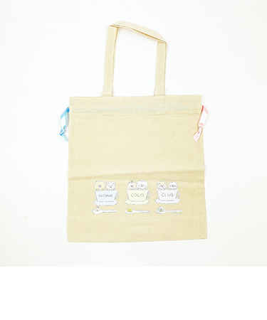 ほわころくらぶ 巾着トートバッグ 日本製