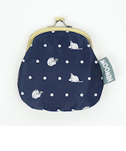 ムーミン ムーミン ジャガード ポーチガマグチ 財布 MOOMIN