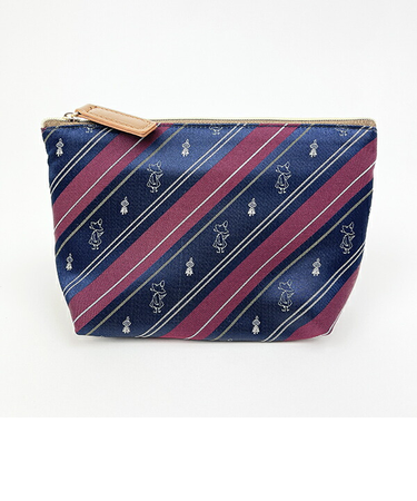 ムーミン スナフキン＆リトルミイ ジャガード ポーチ MOOMIN