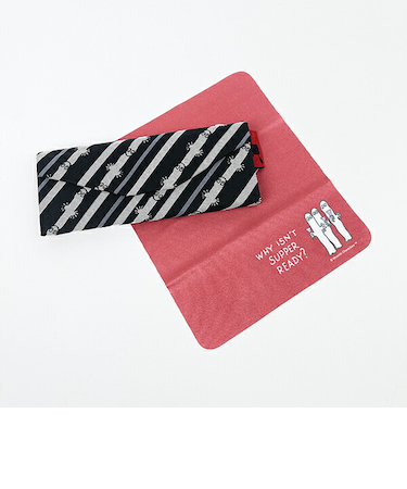 ムーミン ニョロニョロ ジャガード メガネケース MOOMIN