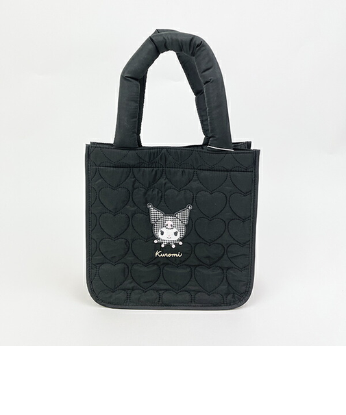 サンリオ クロミ モノトーン トートバッグ ブラック ランチ Sanrio