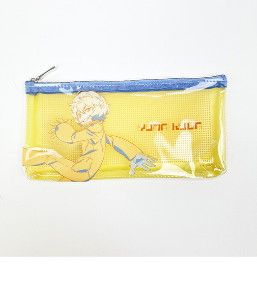 ワールドトリガー 空閑遊真 PVCポーチ (イエロー×ブルー) Mixing Colors
