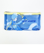 ワールドトリガー 風間蒼也 PVCポーチ (ブルー×イエロー) Mixing Colors