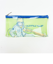 ワールドトリガー 諏訪洸太郎 PVCポーチ (グリーン×ブルー) Mixing Colors