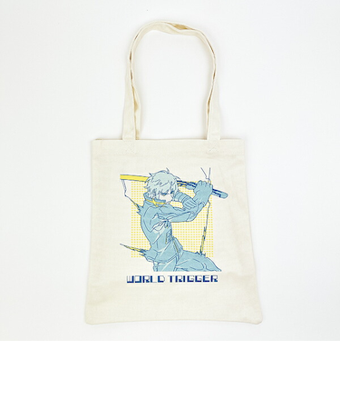 ワールドトリガー 烏丸京介 トートバッグ (ブルー) Mixing Colors