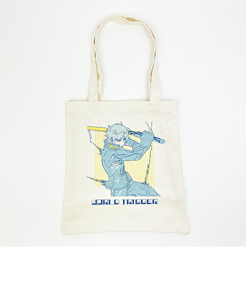 ワールドトリガー 烏丸京介 トートバッグ (ブルー) Mixing Colors