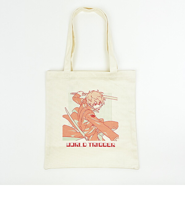 ワールドトリガー 太刀川慶 トートバッグ (レッド) Mixing Colors