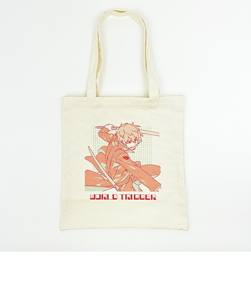 ワールドトリガー 太刀川慶 トートバッグ (レッド) Mixing Colors