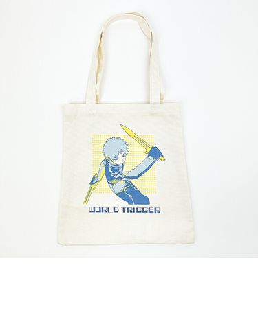 ワールドトリガー 風間蒼也 トートバッグ (イエロー) Mixing Colors