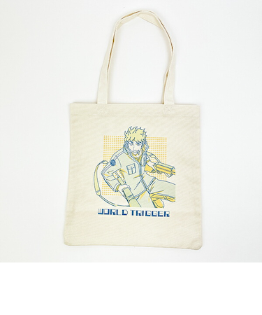 ワールドトリガー 諏訪洸太郎 トートバッグ (グリーン) Mixing Colors