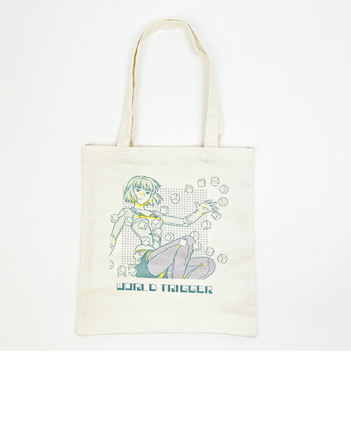 ワールドトリガー 那須玲 トートバッグ (パープル) Mixing Colors