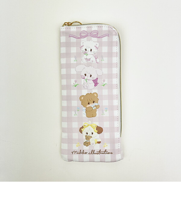 mikko illustrations ミッコ ヘアアイロンケース(小) トラベルポーチ