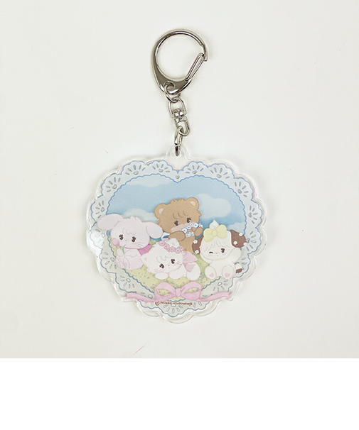 mikko illustrations ミッコ 青空 スライドアクリル キーホルダー 638