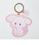 mikko illustrations ミッコ キャミー アクリル染色キーホルダー (ピンク)