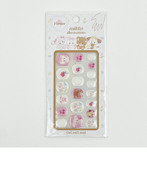 mikko illustrations ミッコ ネイルシール お花