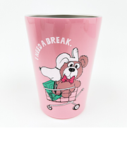 スヌーピー ステンレスタンブラー (ピンク)  コップ SNOOPY