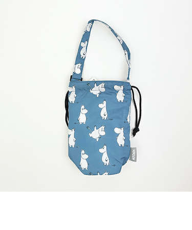 ムーミン 保冷ペットボトルホルダー グレー ランチ