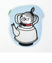 ムーミン リトルミイ ダイカットポーチ ブルー MOOMIN