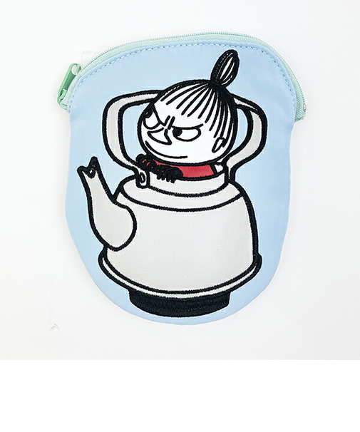 ムーミン リトルミイ ダイカットポーチ ブルー MOOMIN