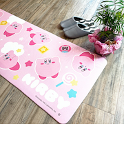 星のカービィ ふわふわお散歩 PVCキッチンマット(H45×W180cm)(PWD)