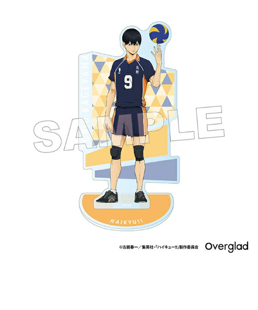 ハイキュー!! 影山飛雄 アクリルスタンドパターンアート