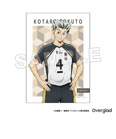 ハイキュー！！ 木兎光太郎 布ポスターパターンアート