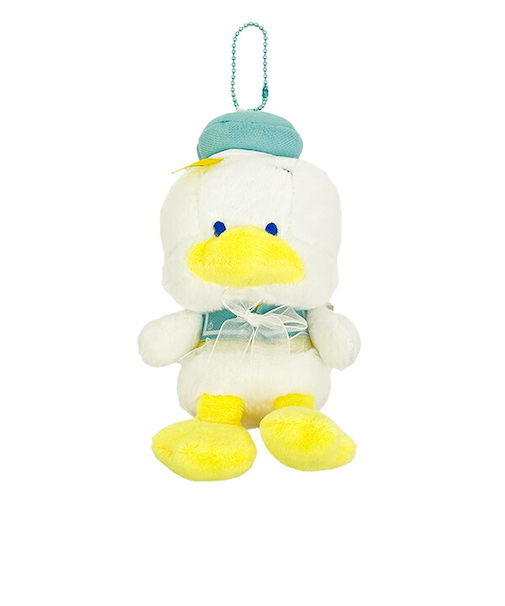 サンリオ あひるのペックル ぬいぐるみマスコットキーホルダー シャーベットマリンシリーズ Sanrio