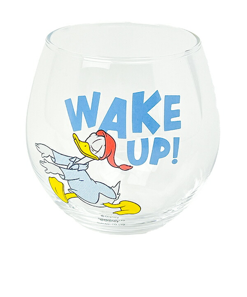ディズニー ドナルドダック まんまるグラス コップ 日本製 Disney