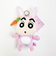 クレヨンしんちゃん うさぎ なりきりアニマル刺繍チャームつきぬいぐるみキーリング ぬいぐるみ
