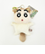 クレヨンしんちゃん むささび なりきりアニマル刺繍チャームつきぬいぐるみキーリング ぬいぐるみ