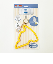 トムとジェリー タフィー チーズ型スマホストラップ スマホアクセサリー