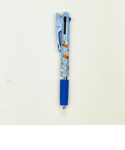 スヌーピー ドッグディッシュ 3色ボールペン 文具 日本製 SNOOPY